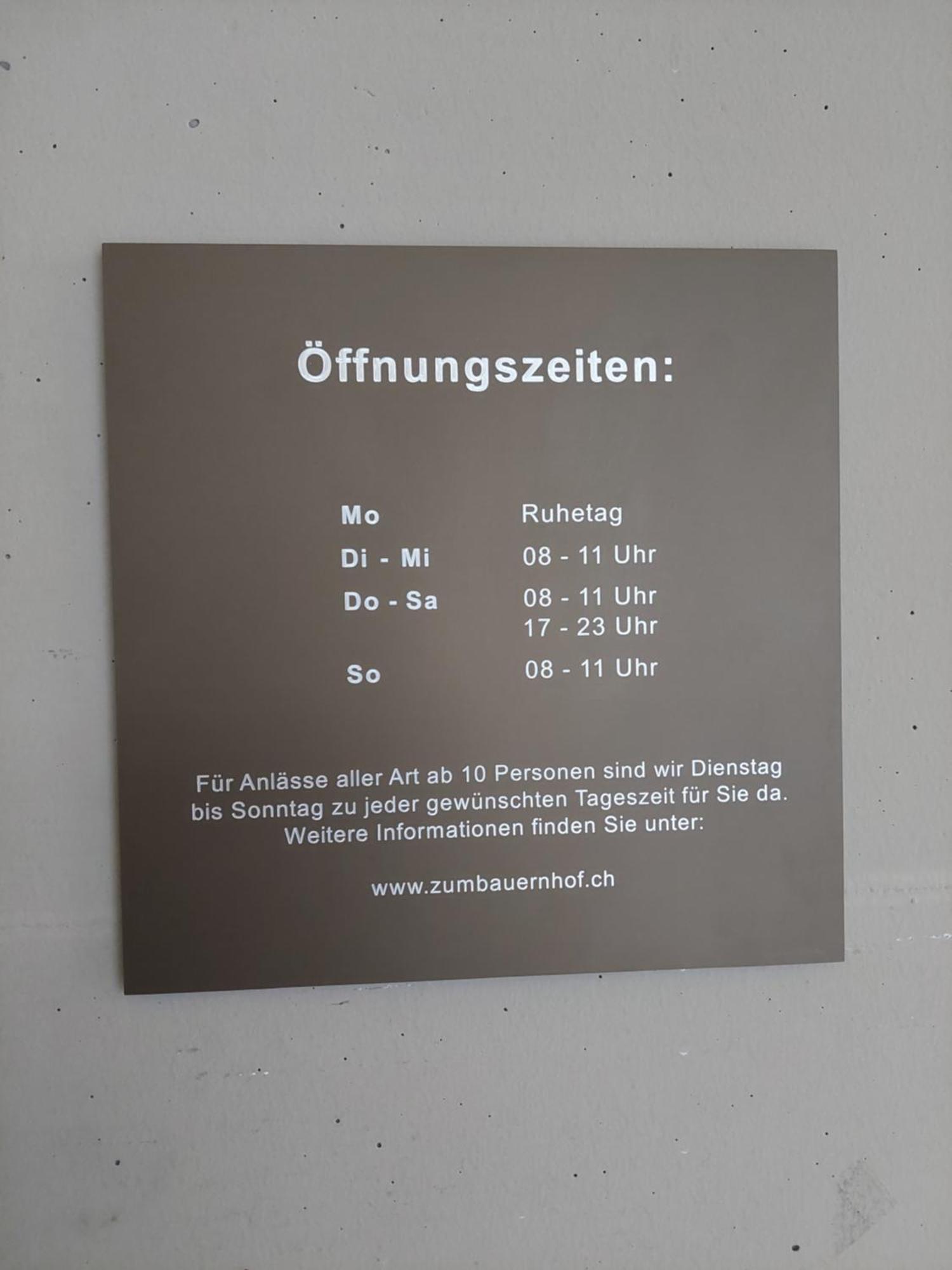 Gasthaus Zum Bauernhof Oberlunkhofen Eksteriør billede
