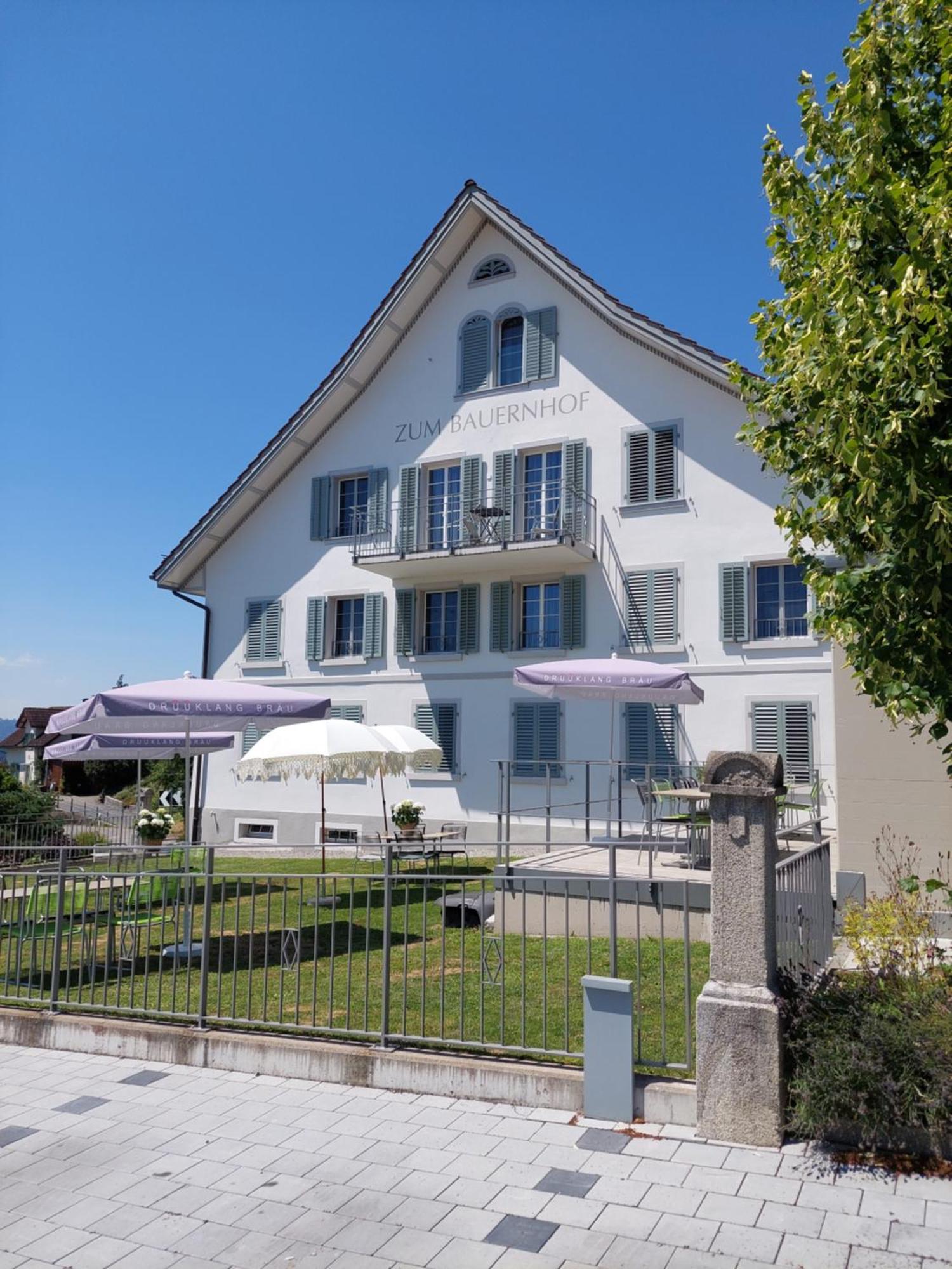 Gasthaus Zum Bauernhof Oberlunkhofen Eksteriør billede